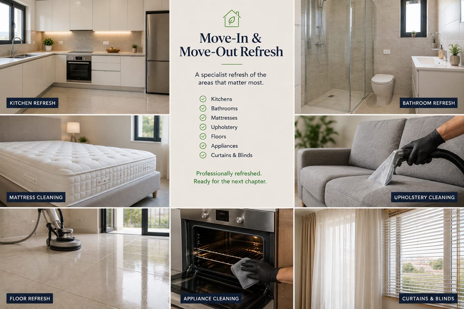 Professional move in and move out deep cleaning service in Cyprus
